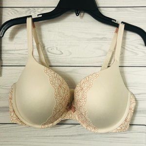 Body by Victoria Cream Push-up Bra